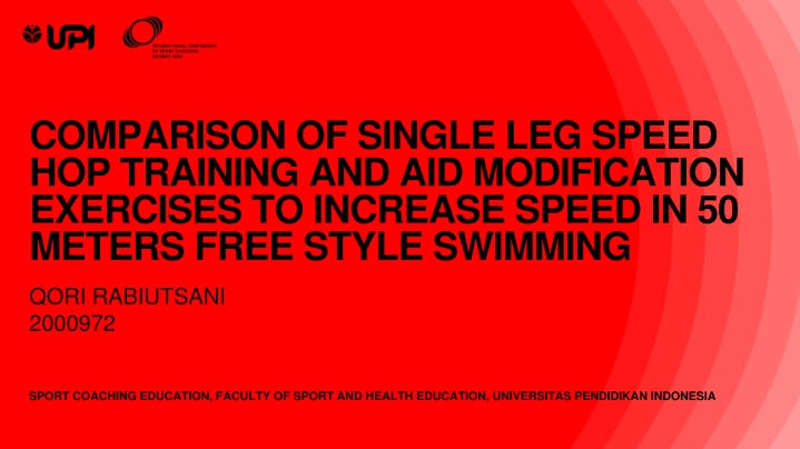 comparison of single leg speed hop training