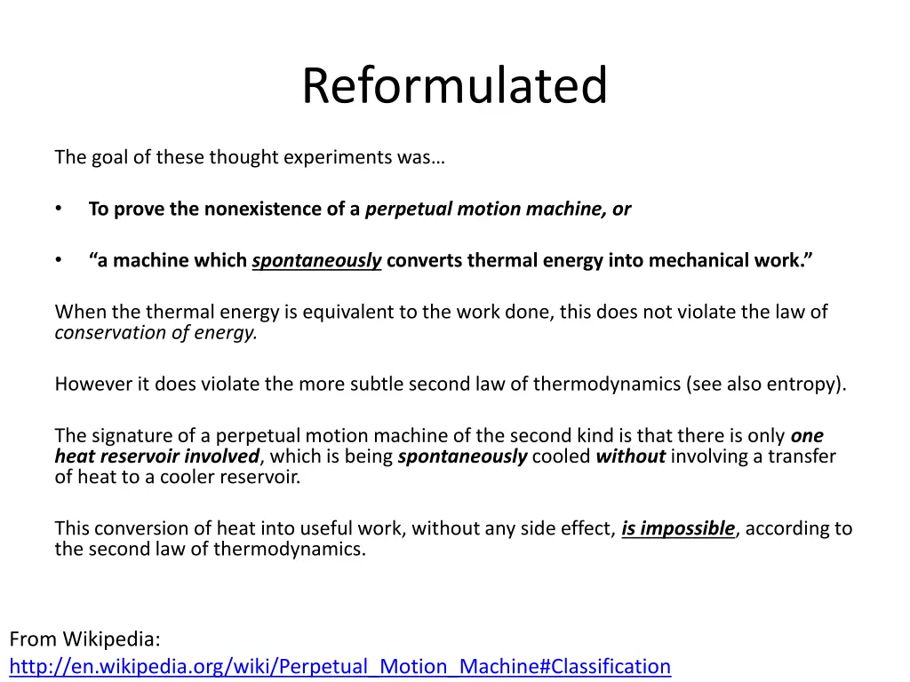 reformulated