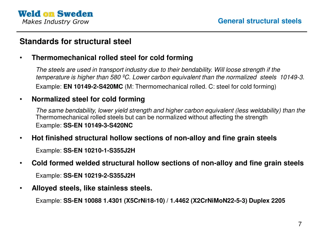 general structural steels 1