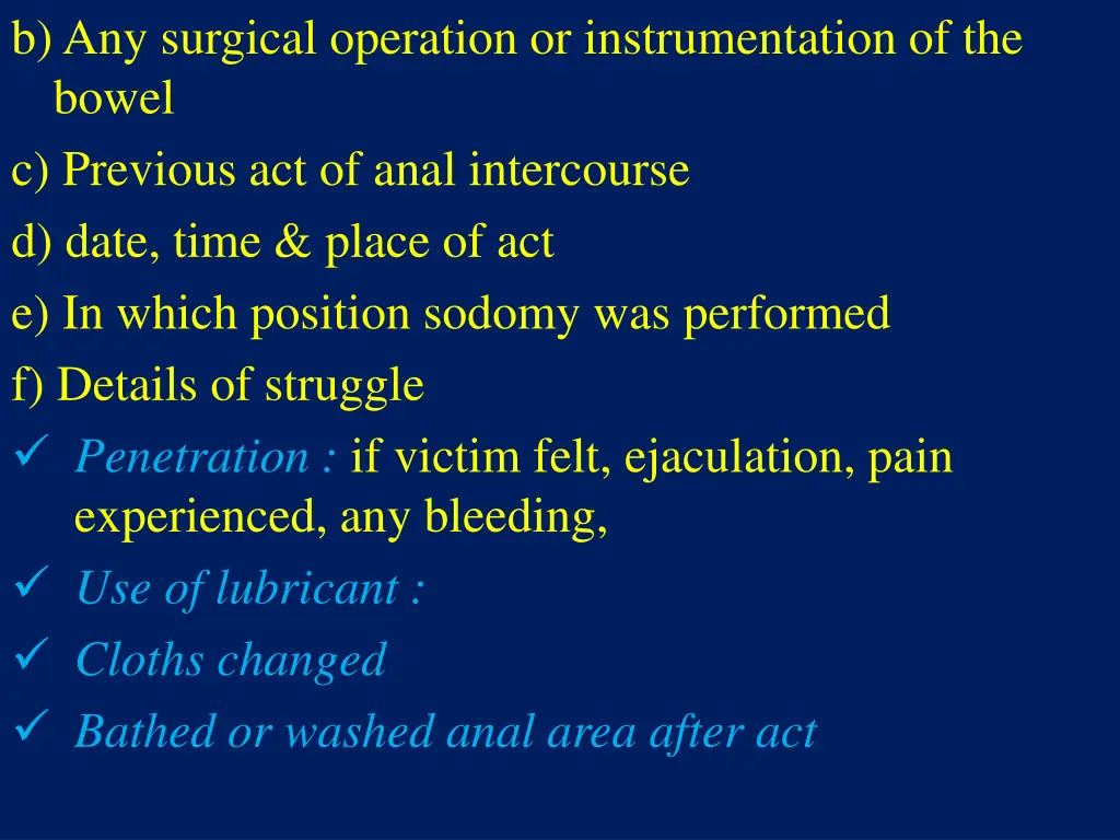 b any surgical operation or instrumentation