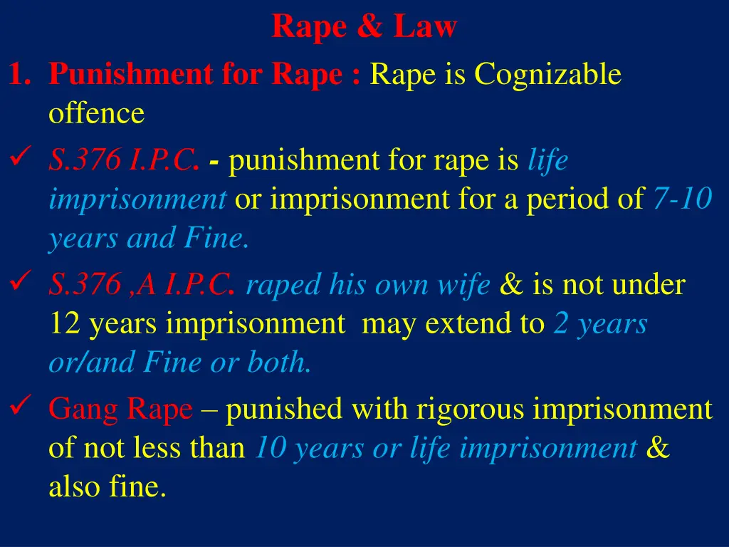 rape law