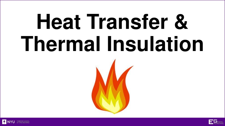 heat transfer thermal insulation