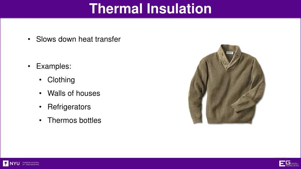 thermal insulation