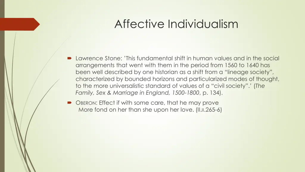 affective individualism