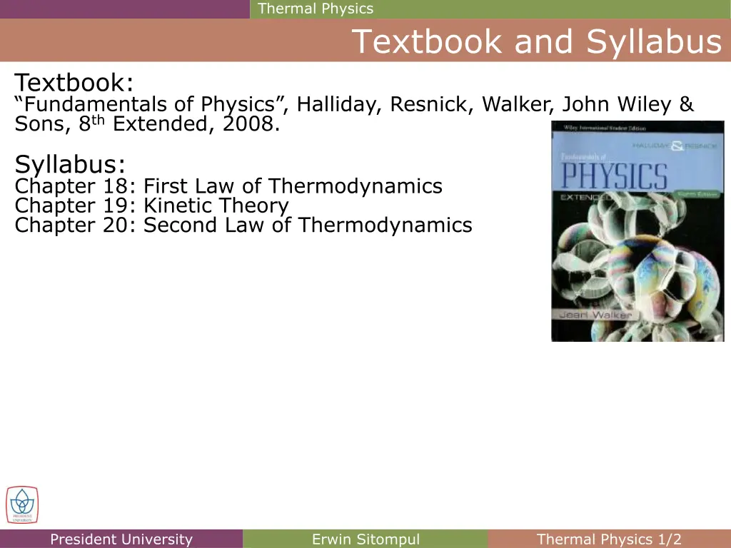 thermal physics 1