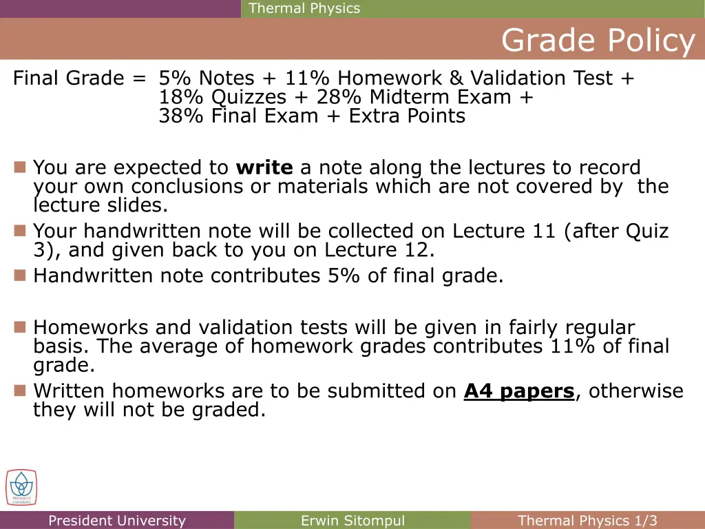 thermal physics 2