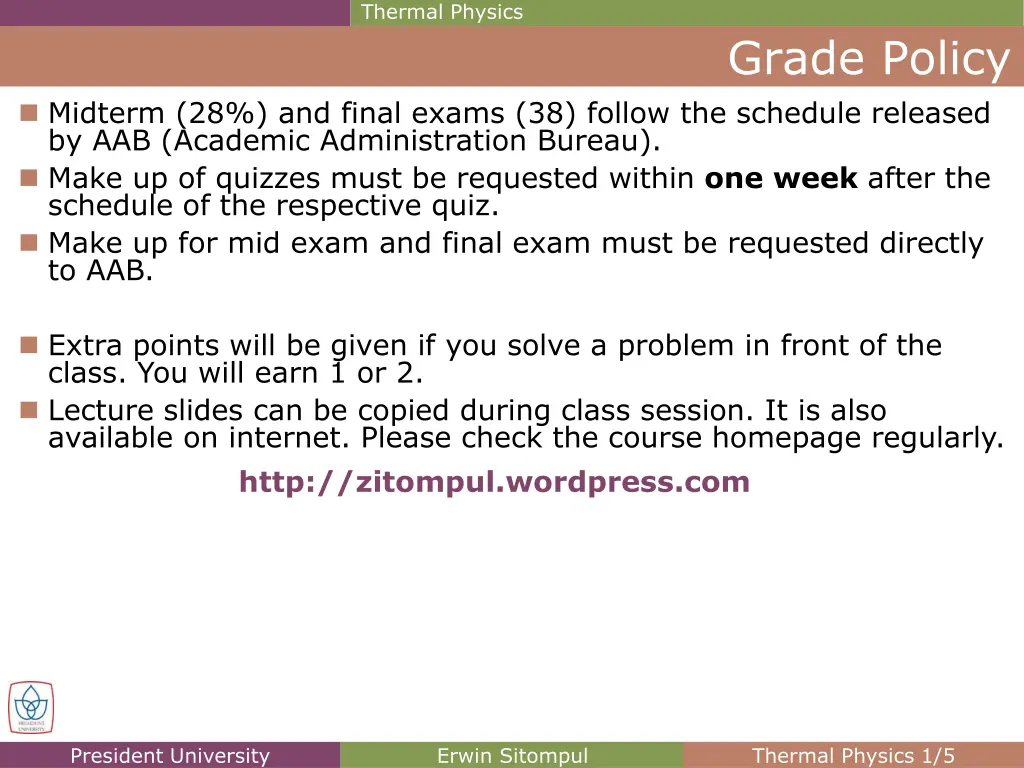 thermal physics 4