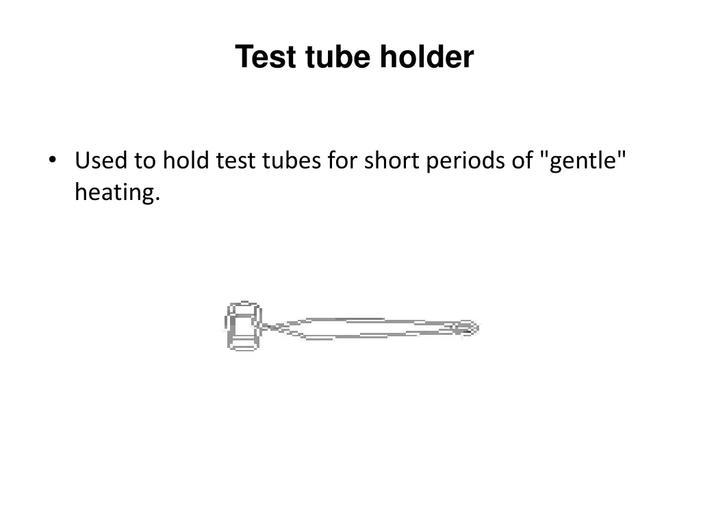 test tube holder