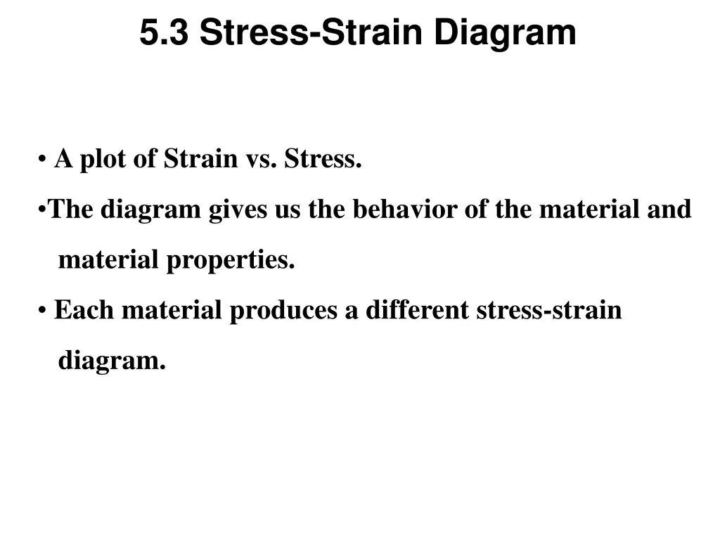 5 3 stress strain diagram