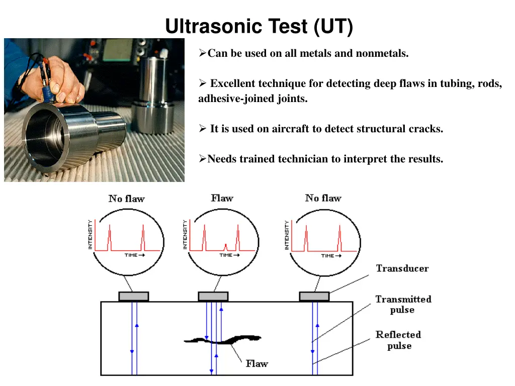 ultrasonic test ut