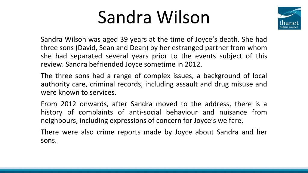 sandra wilson