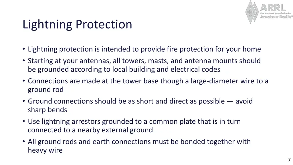 lightning protection