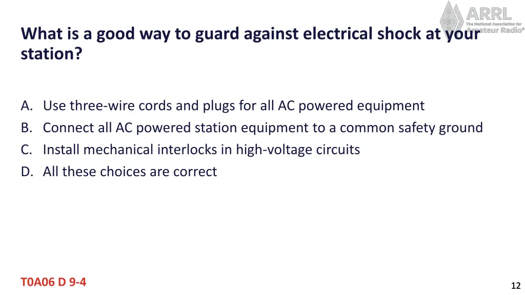 what is a good way to guard against electrical