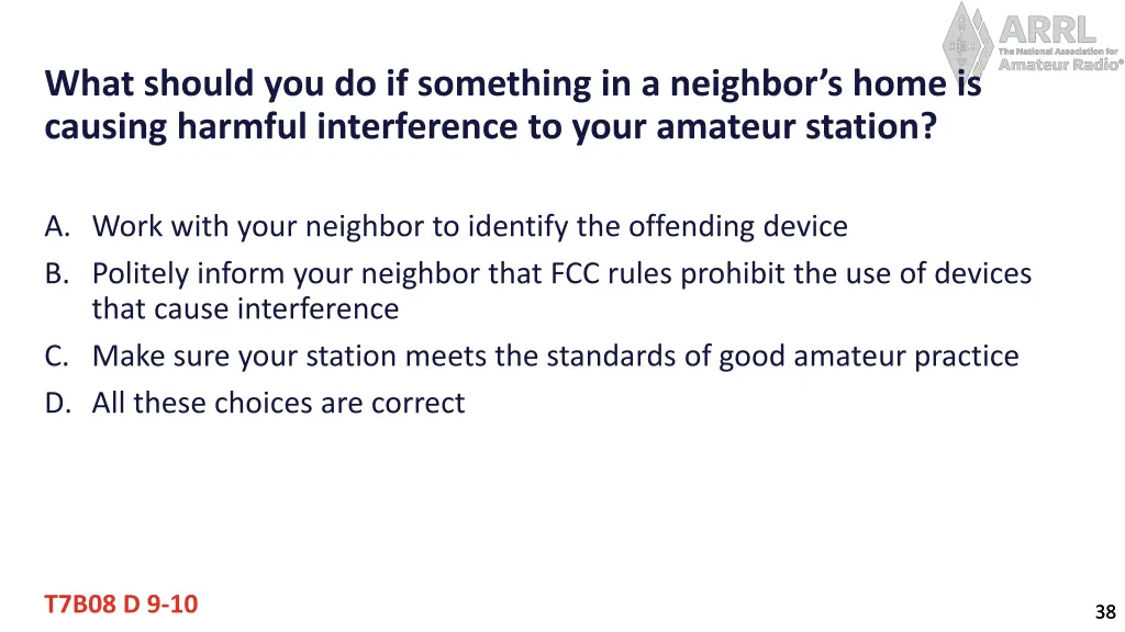 what should you do if something in a neighbor