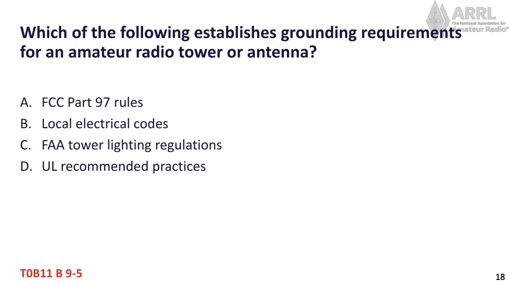 which of the following establishes grounding