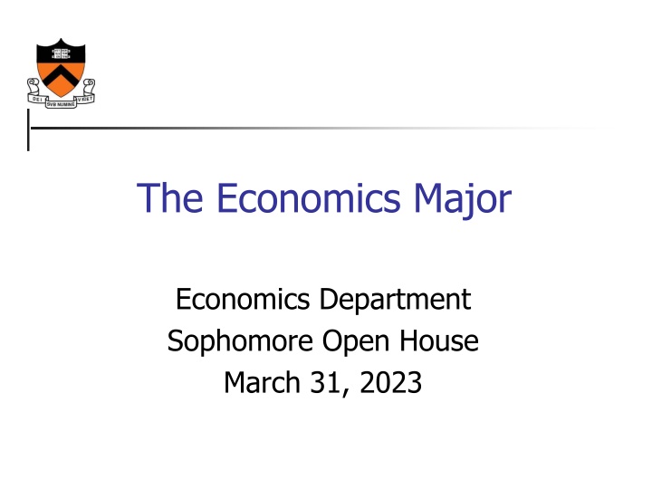 the economics major