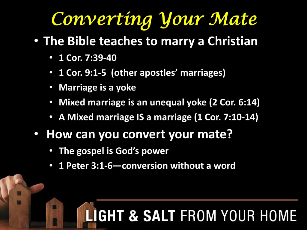 converting your mate converting your mate