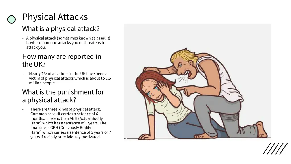 physical attacks what is aphysical attack