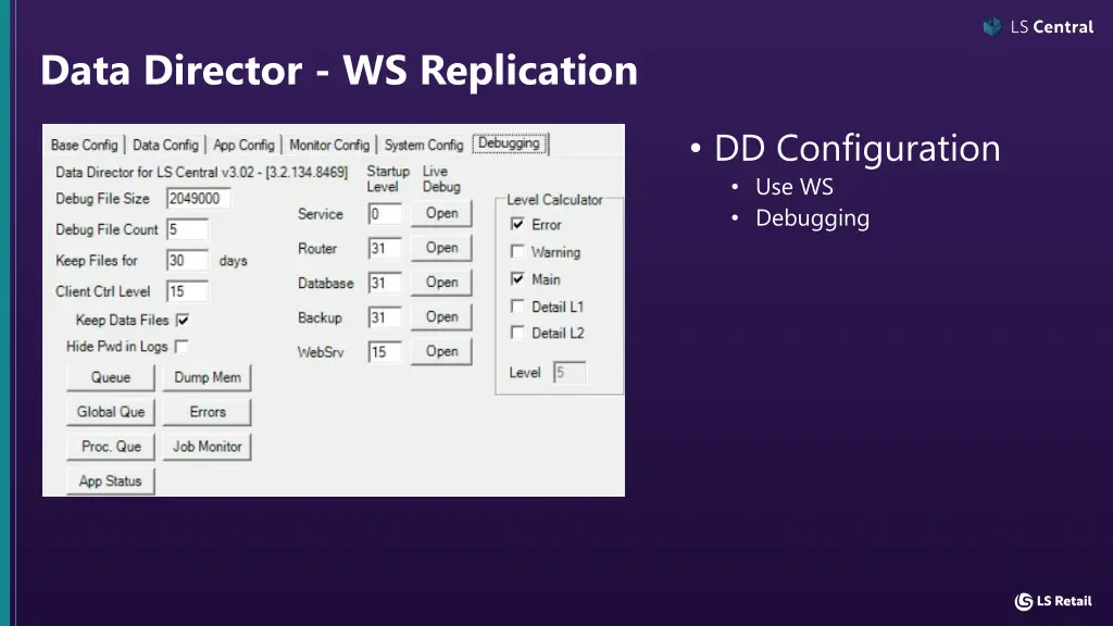 data director ws replication 1