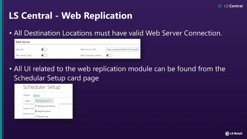 ls central web replication 2