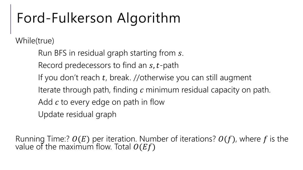 ford fulkerson algorithm 3