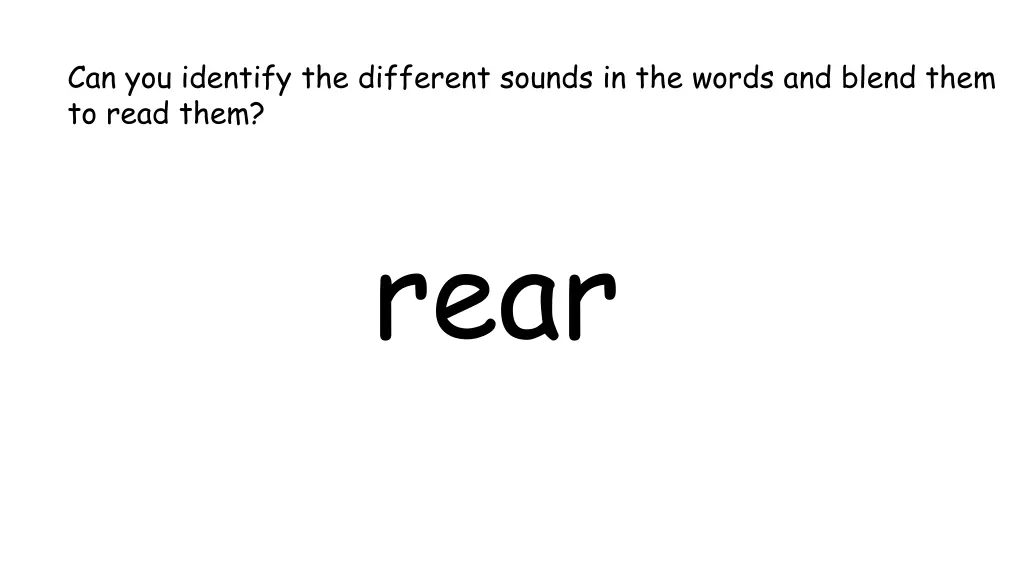 can you identify the different sounds 2