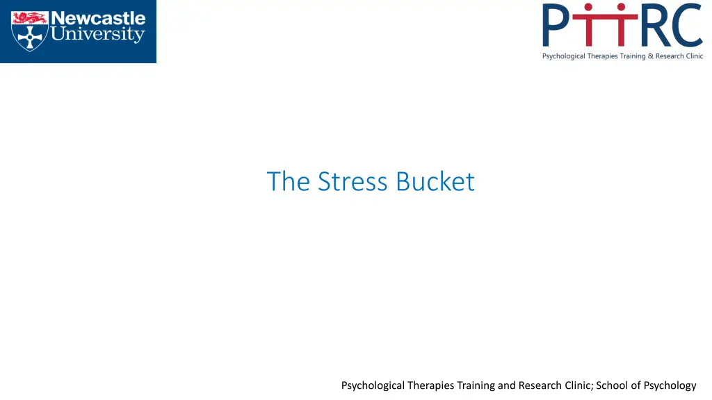 the stress bucket