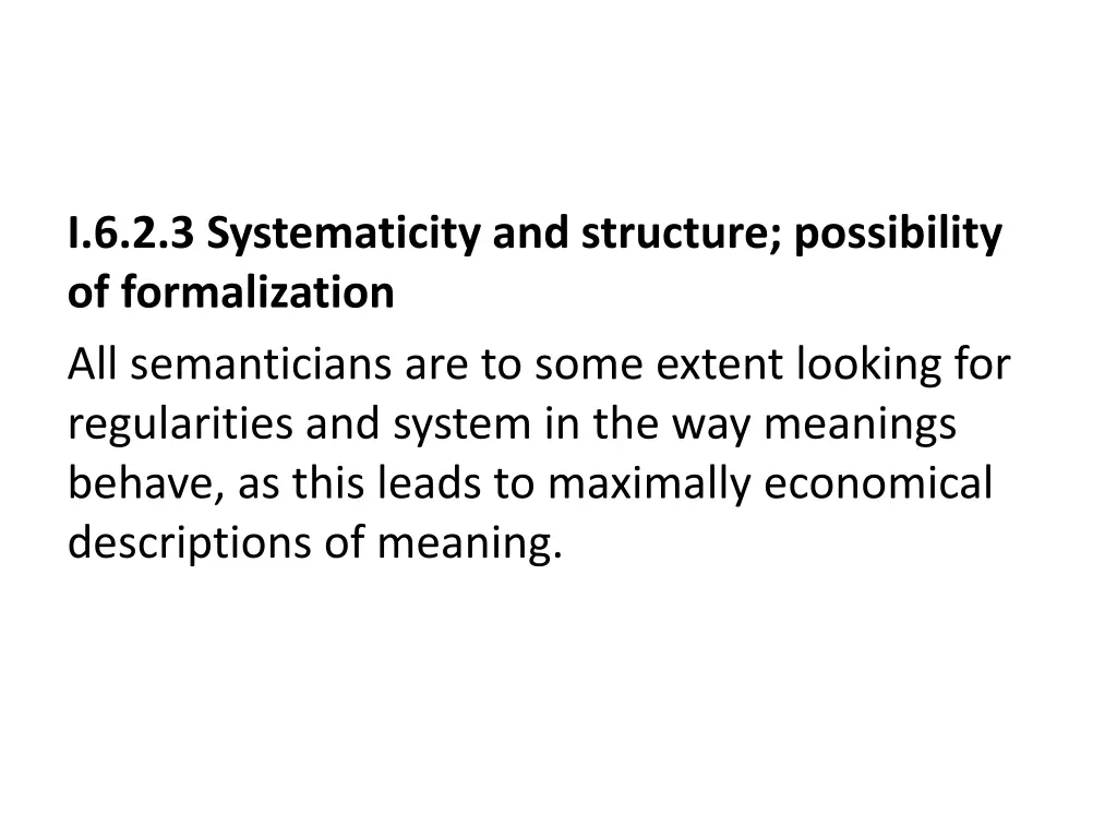 i 6 2 3 systematicity and structure possibility