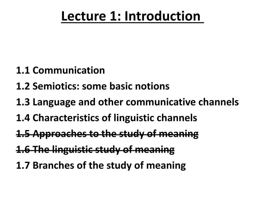 lecture 1 introduction