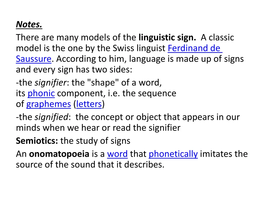 notes there are many models of the linguistic