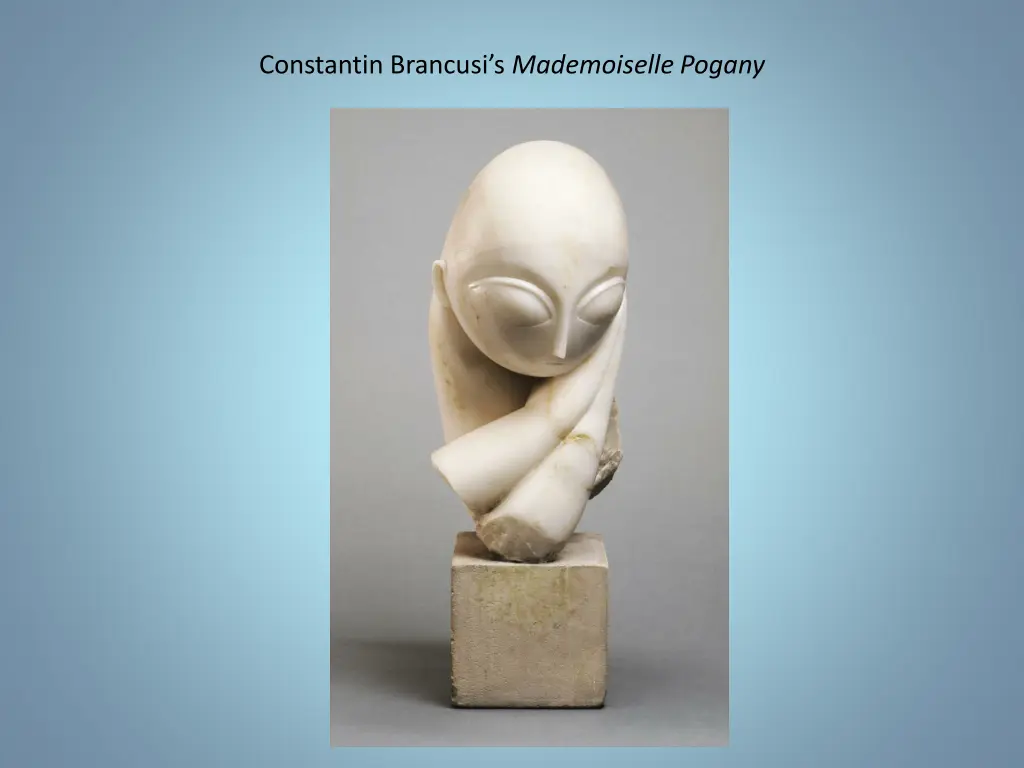 constantin brancusi s mademoiselle pogany