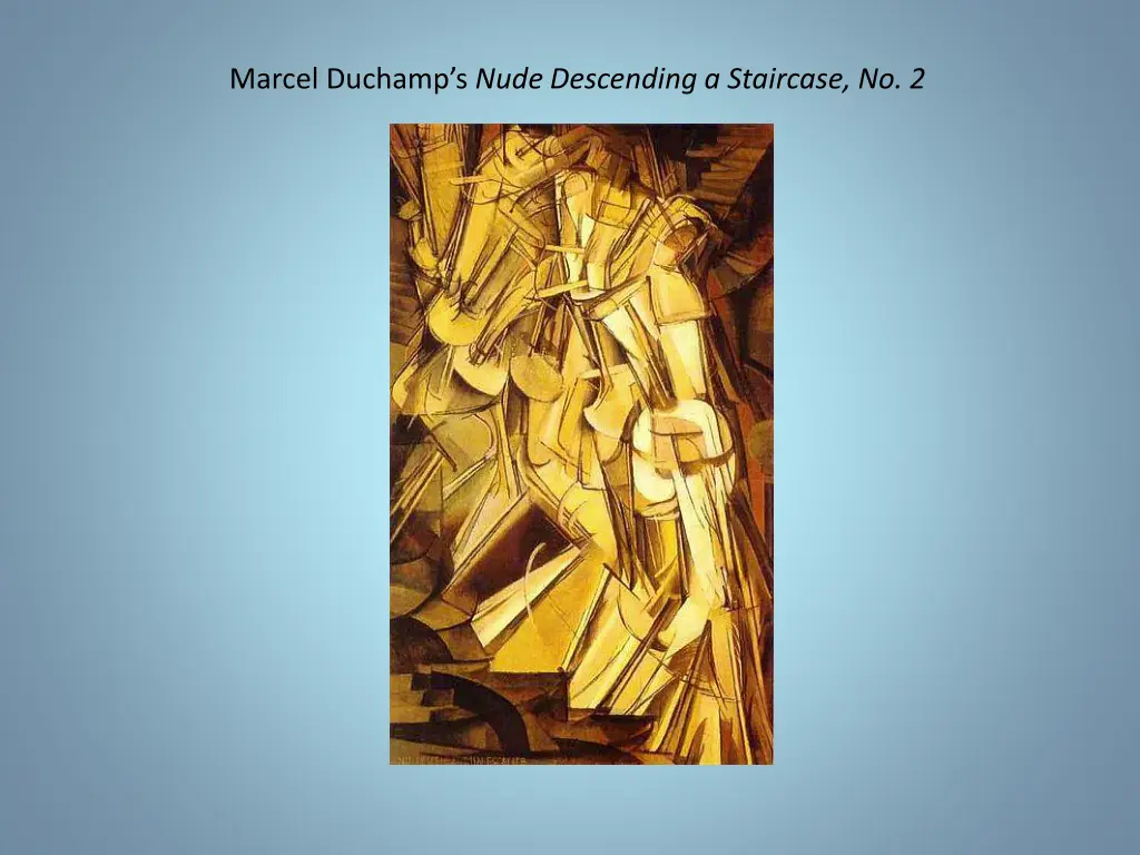 marcel duchamp s nude descending a staircase no 2