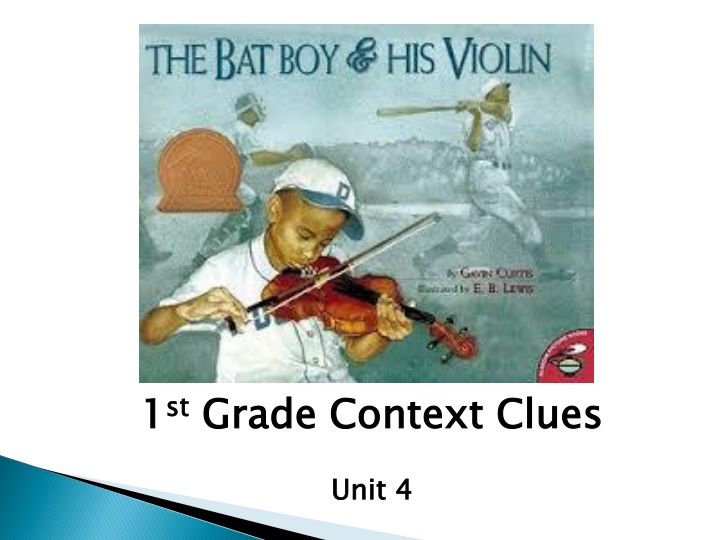 1 1 st st grade context clues