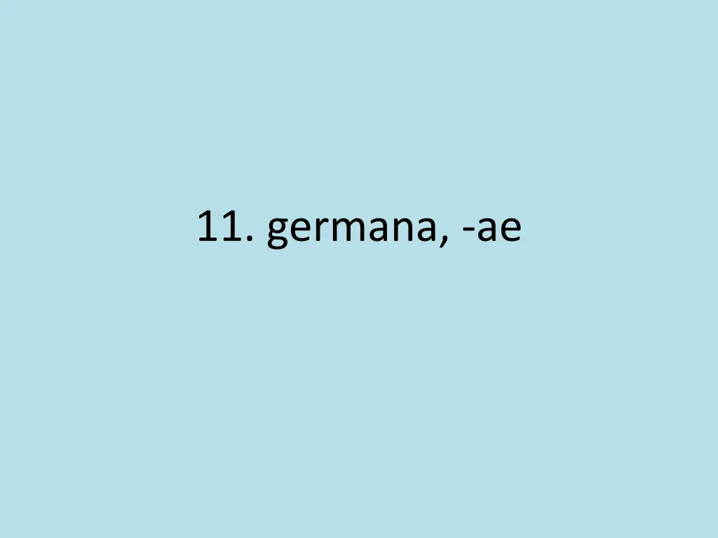 11 germana ae