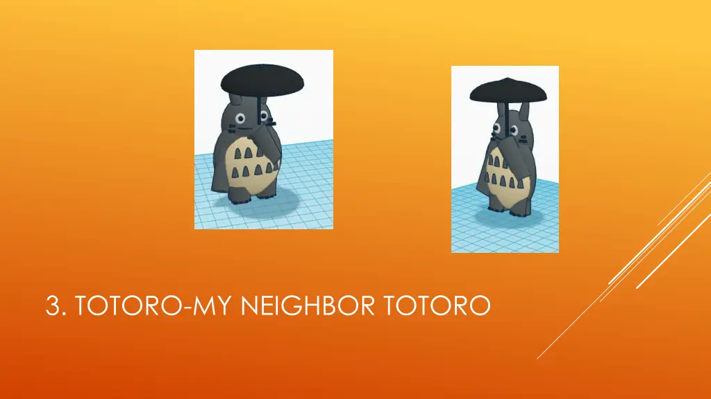 3 totoro my neighbor totoro