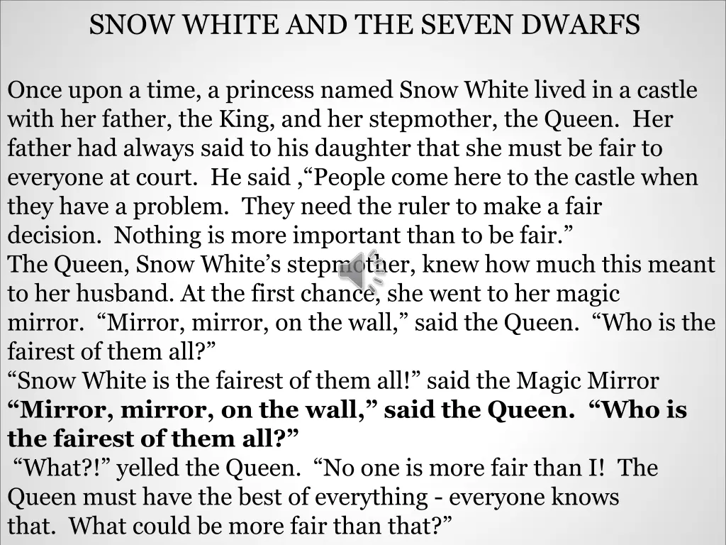 snow white and the seven dwarfs