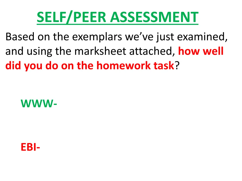 self peer assessment 1