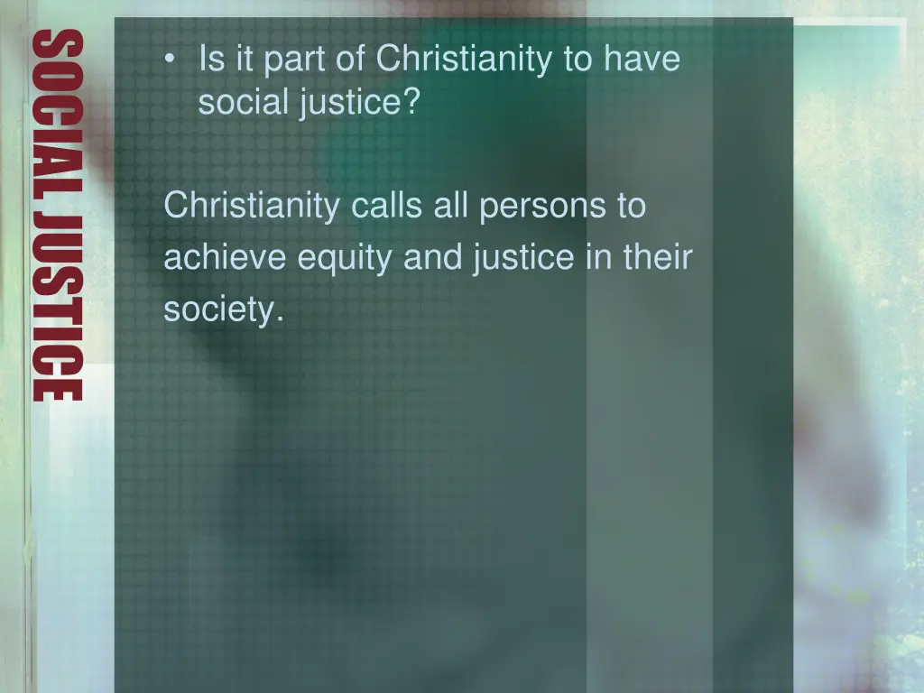 social justice 1