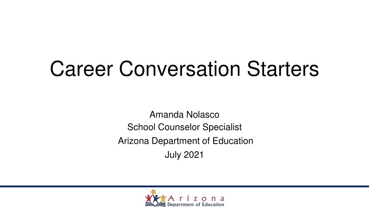 career conversation starters