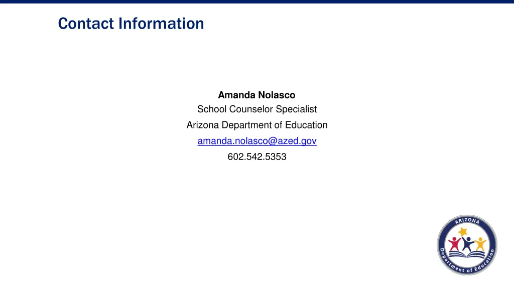 contact information