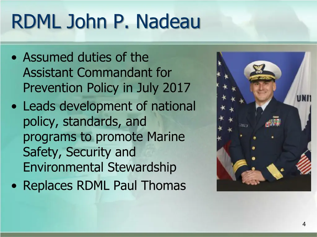 rdml john p nadeau