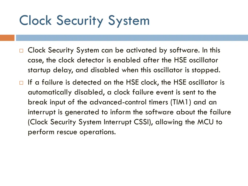 clock security system