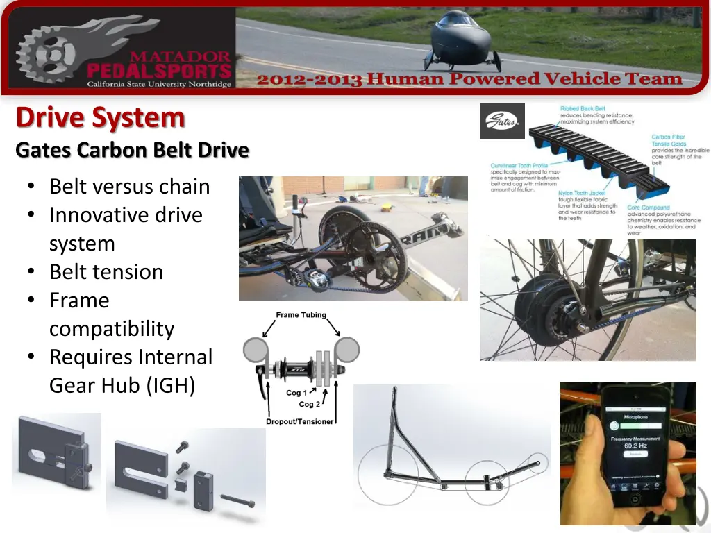 drive system gates carbon belt drive belt versus