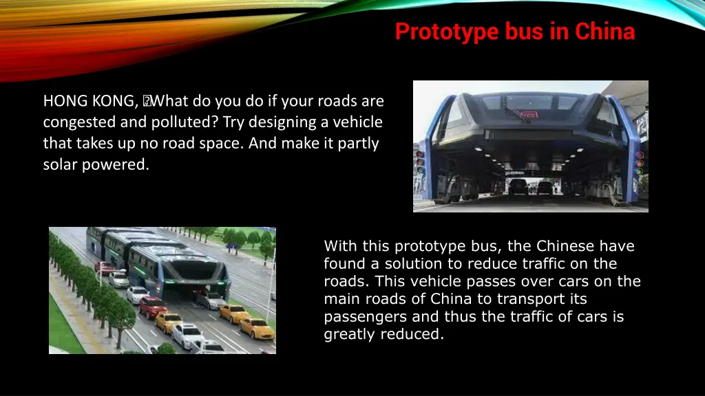 prototype bus in china