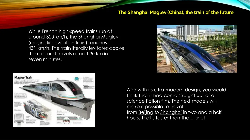 the shanghai maglev china the train of the future