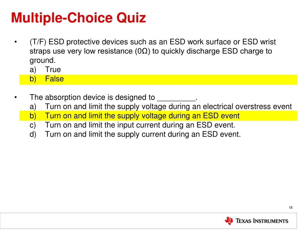 multiple choice quiz 2