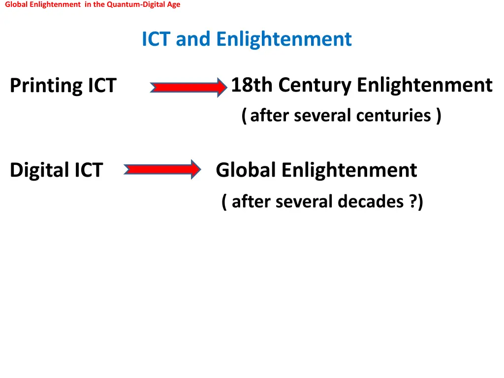 global enlightenment in the quantum digital age 10