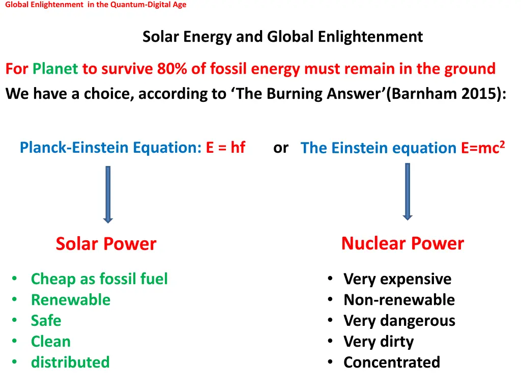 global enlightenment in the quantum digital age 14