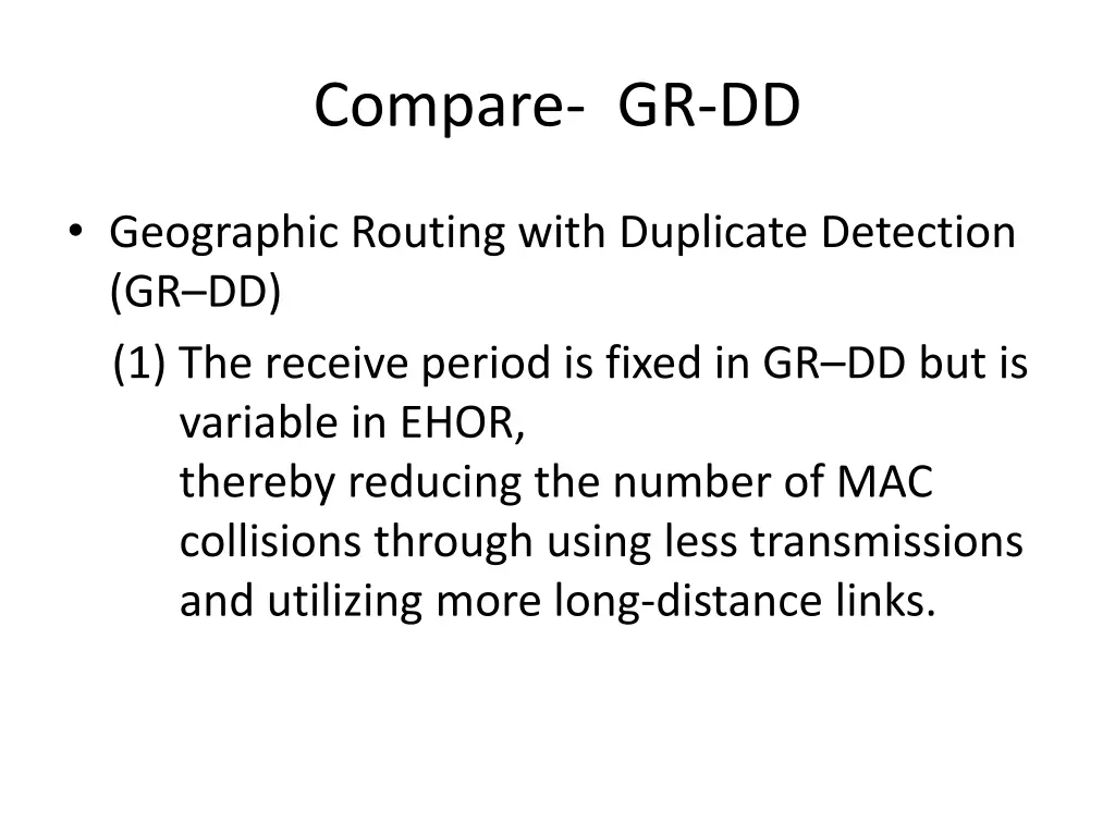 compare gr dd