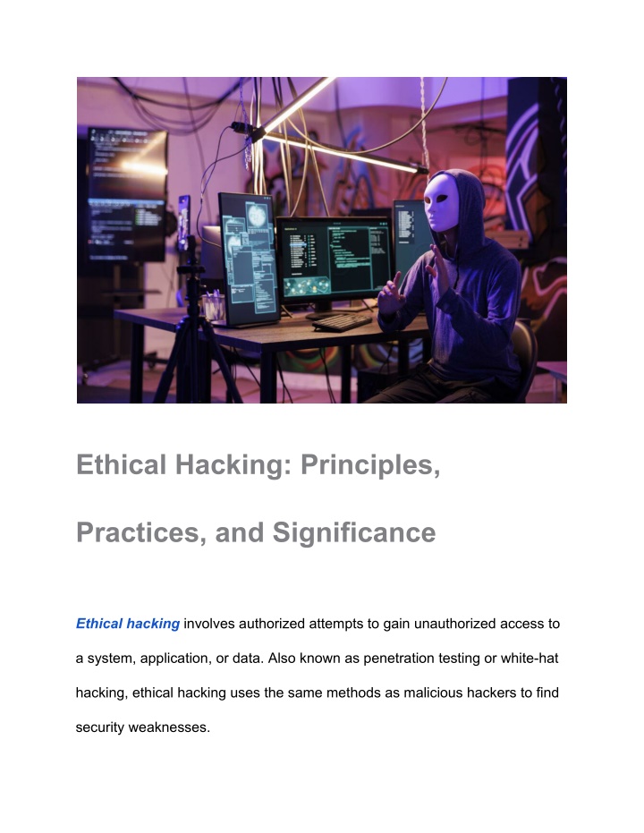 ethical hacking principles